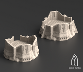 Verridan Bunkers 3D-printed model